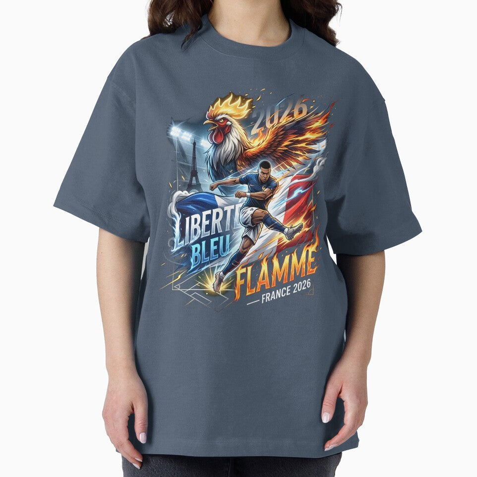 Liberté Bleu Flamme France - World Cup 2026 by VoidAnimeStudio