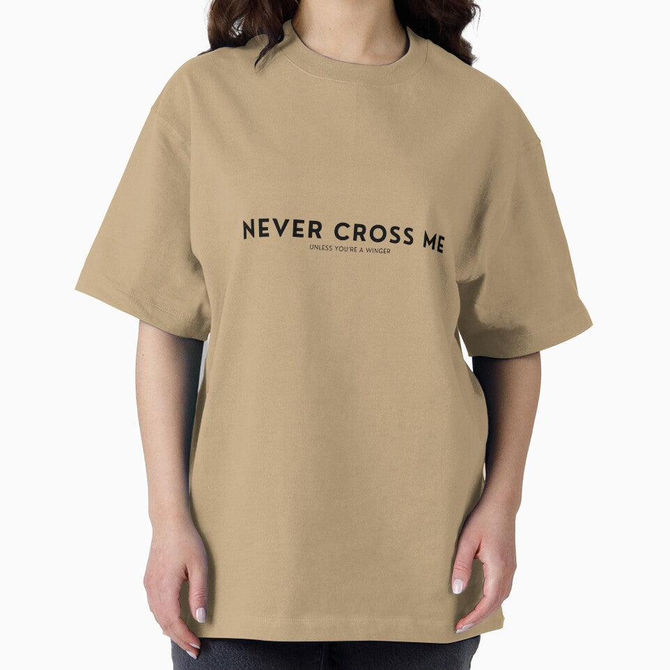 Never Cross Me (Unless you're a winger) Sticker by nova-exe