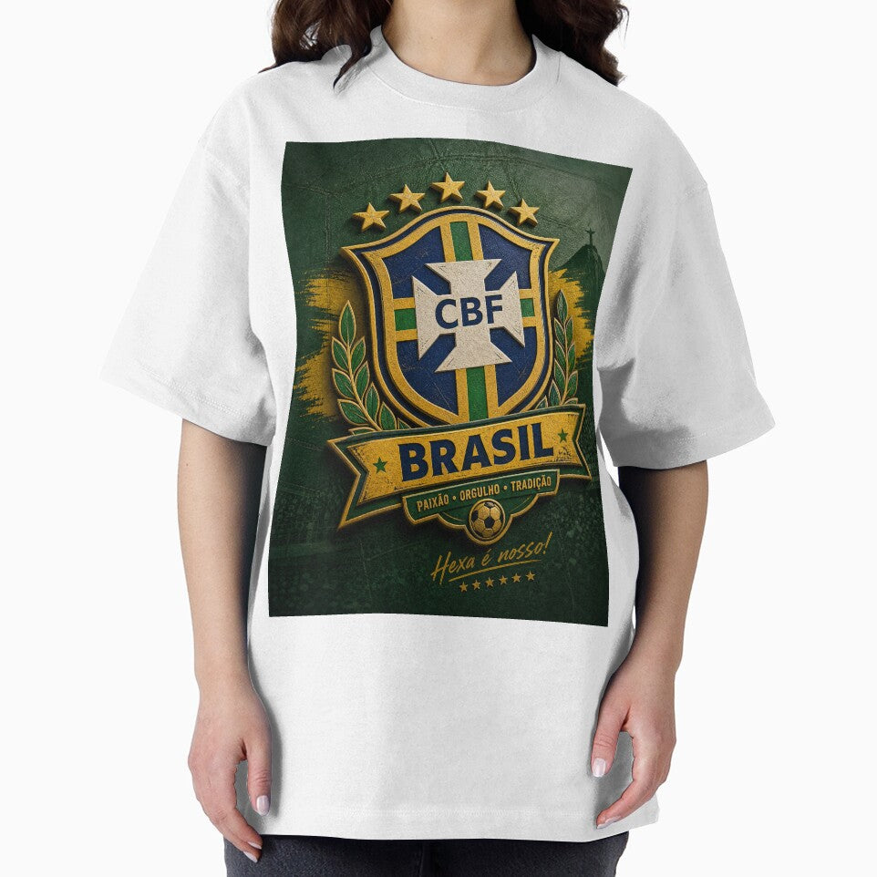 Brazil National Pride — Dynamic Soccer Vector Emblem Design by Jandedan