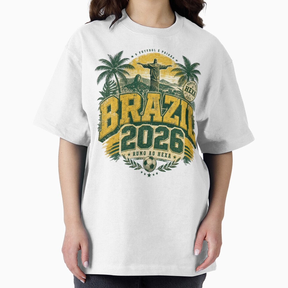 Brazil 2026 Football World Cup Glory | Seleção Fan Supporter Shirt by rushaib