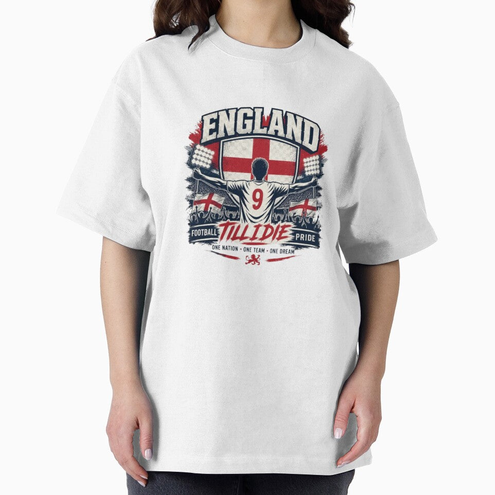 England Football Pride Retro Supporter Design by Shadryx