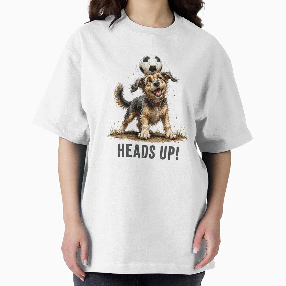 Heads Up – Soccer Scruffy Dog Illustration by PAPIRO SIGLO XXI