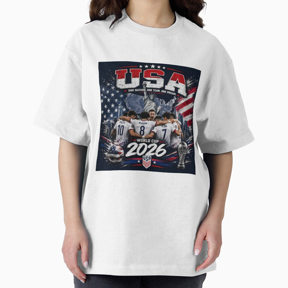 USA World Cup 2026 Inspired Football Fan Design | American Soccer Supporter Gift by houssy2004