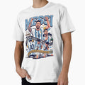 Messi GOAT World Champion Graphic Tee Soccer Fan Shirt by tshirtswonder