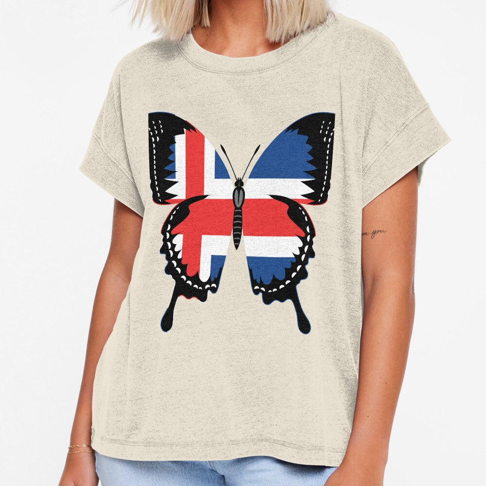Iceland Flag Butterfly - Iceland by pretty4u