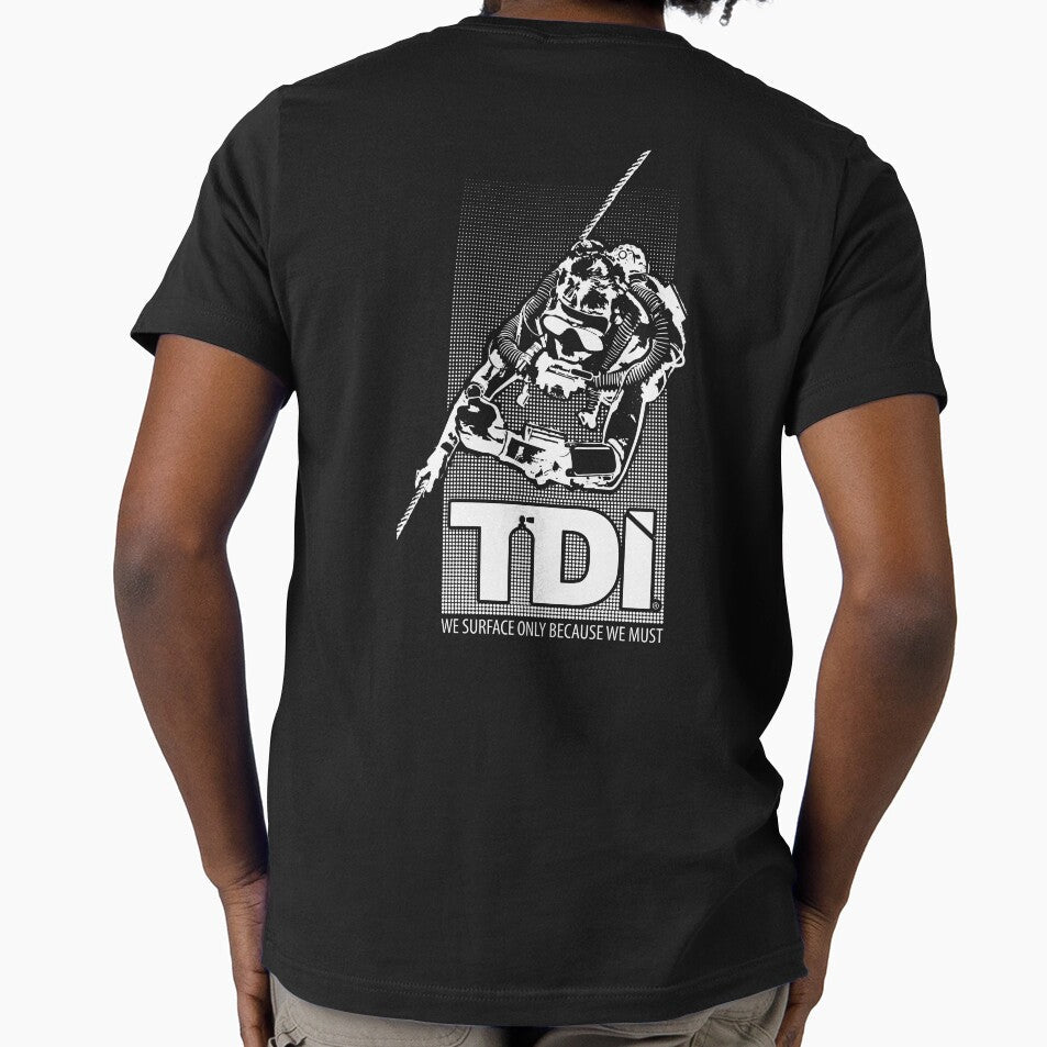 Technical Diving International Tdi Surface Only Because Shop-Tdi Tee (1)