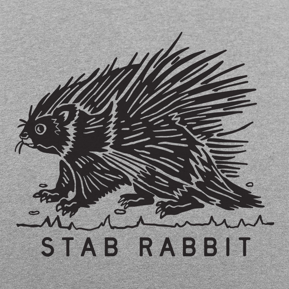 Stab Rabbit Porcupine Pun