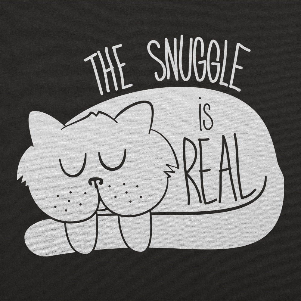 The Snuggle Is Real Sleepy Cuddly Cat