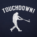 Touchdown Baseball Player Swinging a Bat