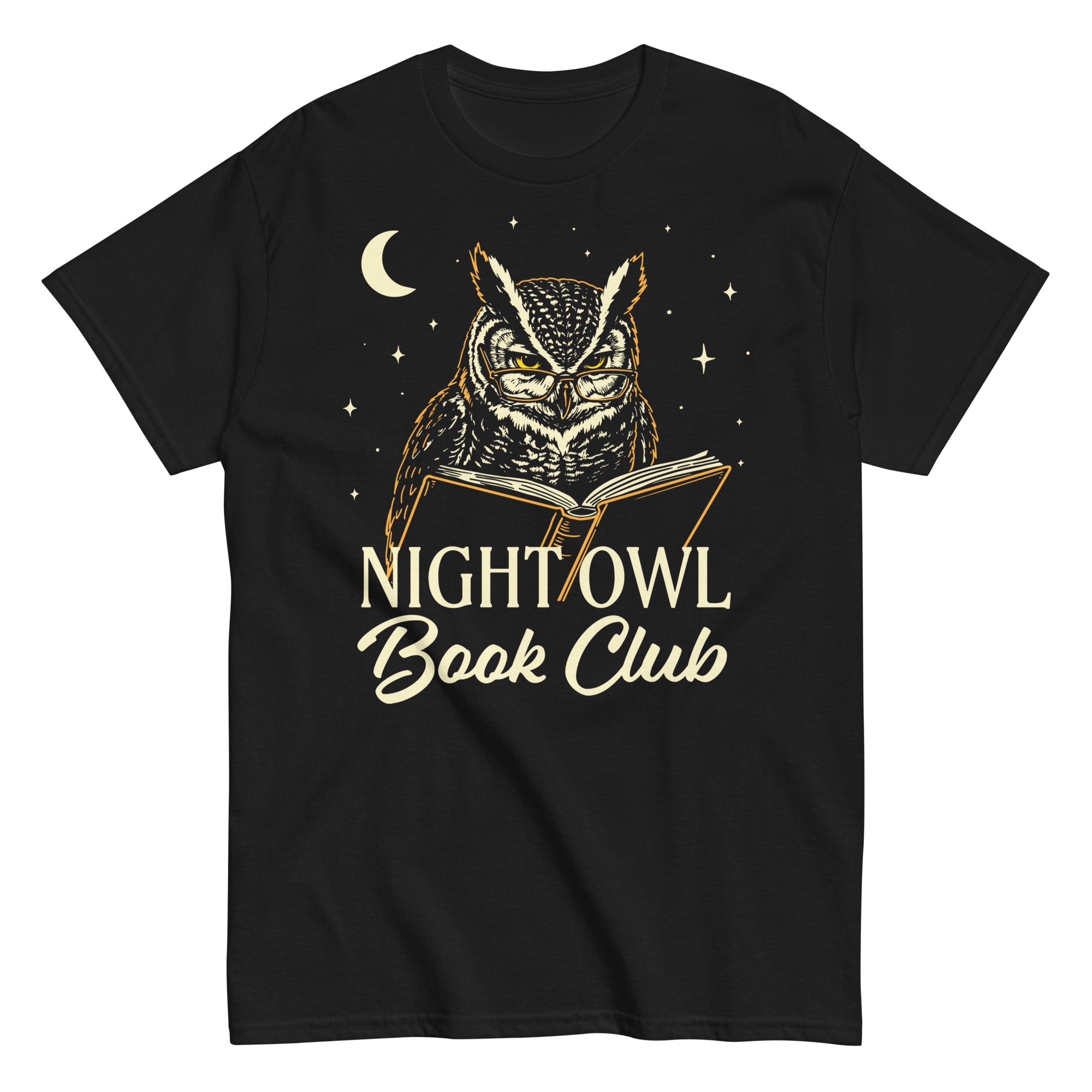 Night Owl Book Club Men's Classic Tee