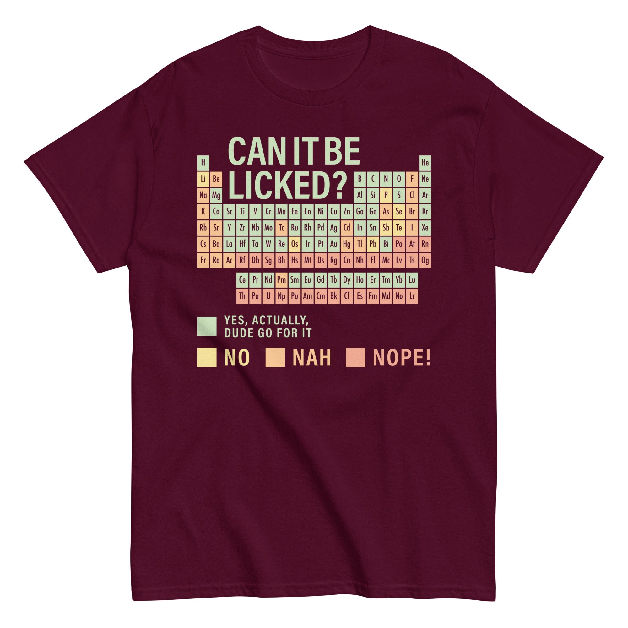 Can It Be Licked? Men's Classic Tee