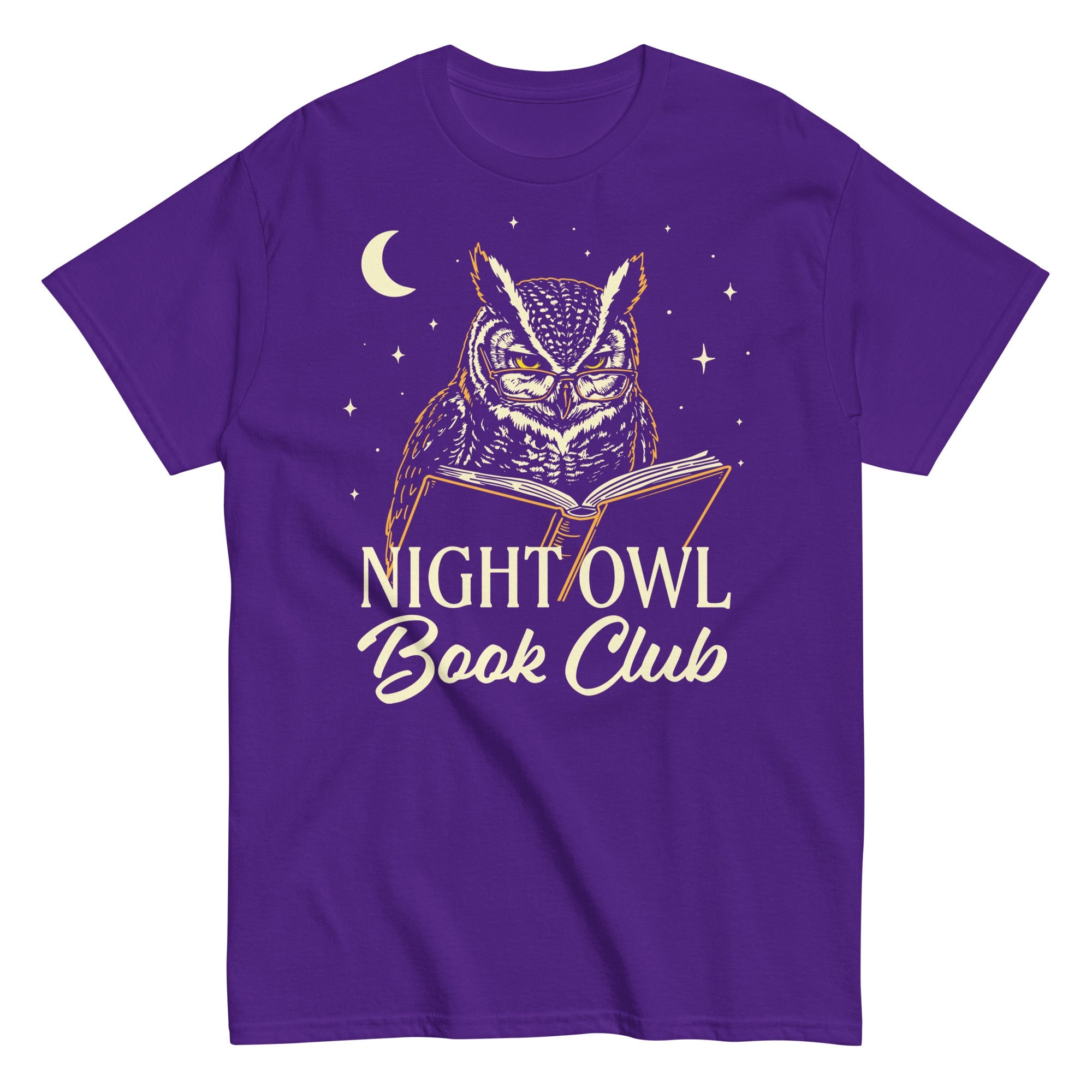 Night Owl Book Club Men's Classic Tee