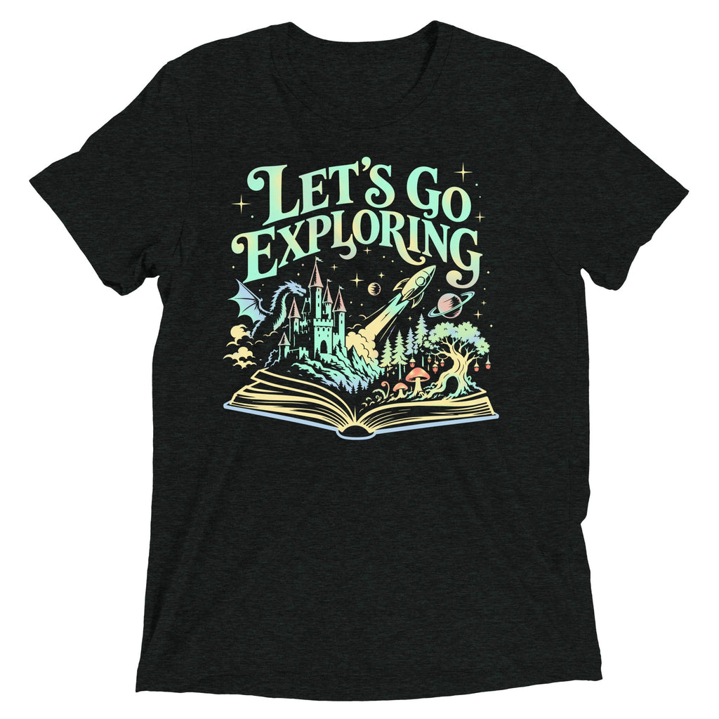 Let's Go Exploring Men's Tri-Blend Tee