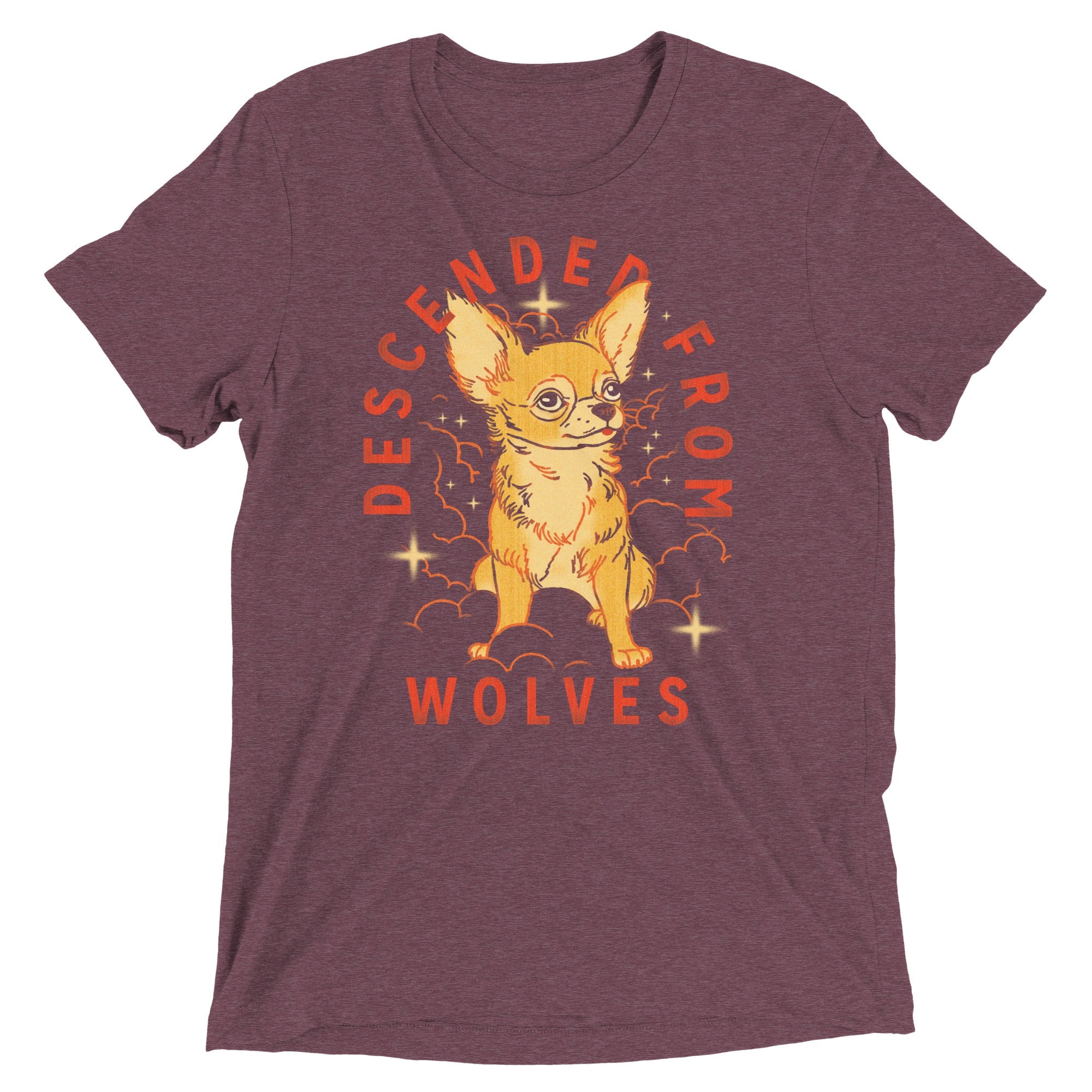 Descended From Wolves Men's Tri-Blend Tee
