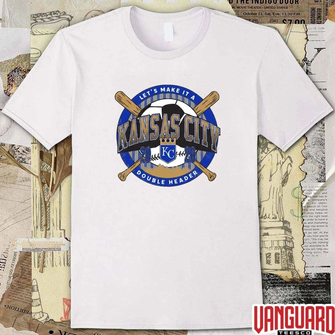 Kansas City Royals MLB Let’s Make It A Double Header t-shirt