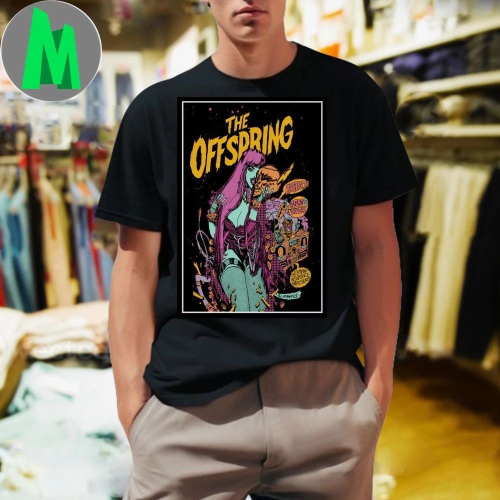 The Offspring August 24 2025 Germania Insurance Amphitheater In Austin TX Poster Shirt