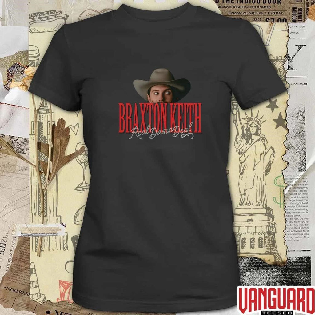 Braxton Keith Pop-Up Shop Merch Real Damn Deal 2026 t-shirt