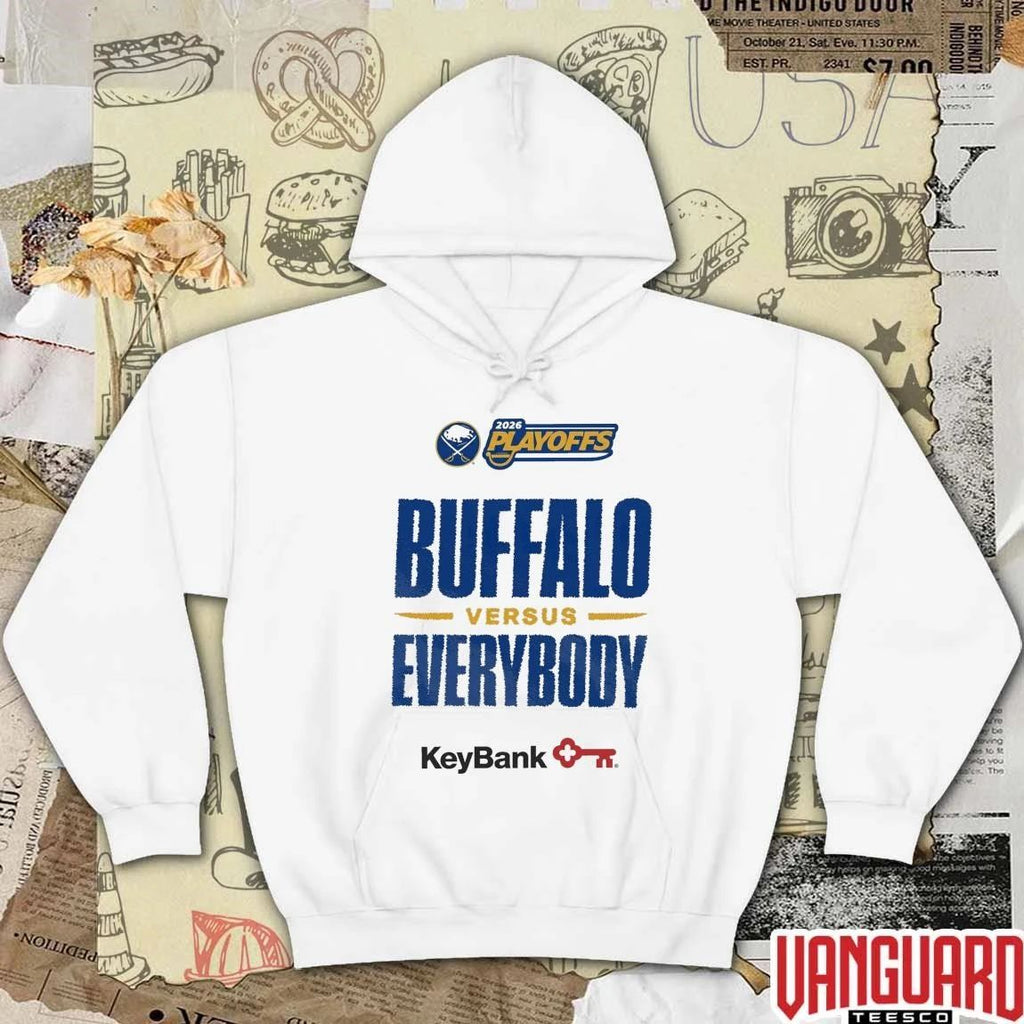 Buffalo Sabres Vs Everybody 2026 NHL Playoffs Keybank t-shirt