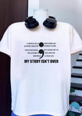 A semicolon is used when an author couldve chosen to end their senstence shirt