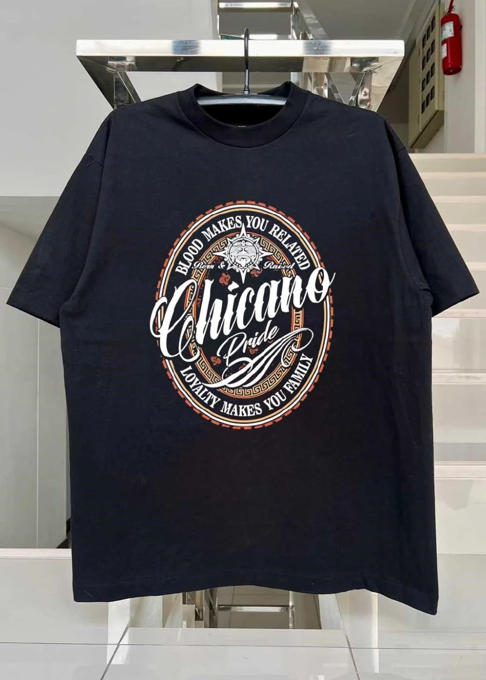 Chicano Pride Aztec Blood Loyalty Family Shirt