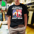 Make French Fries Trump Great Again America Flag Shirt
