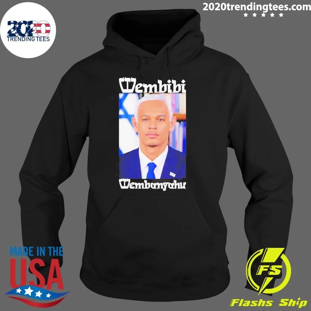 Wembibi Wembanyahu Victor Wembanyama Benjamin Netanyahu Mashup Shirt