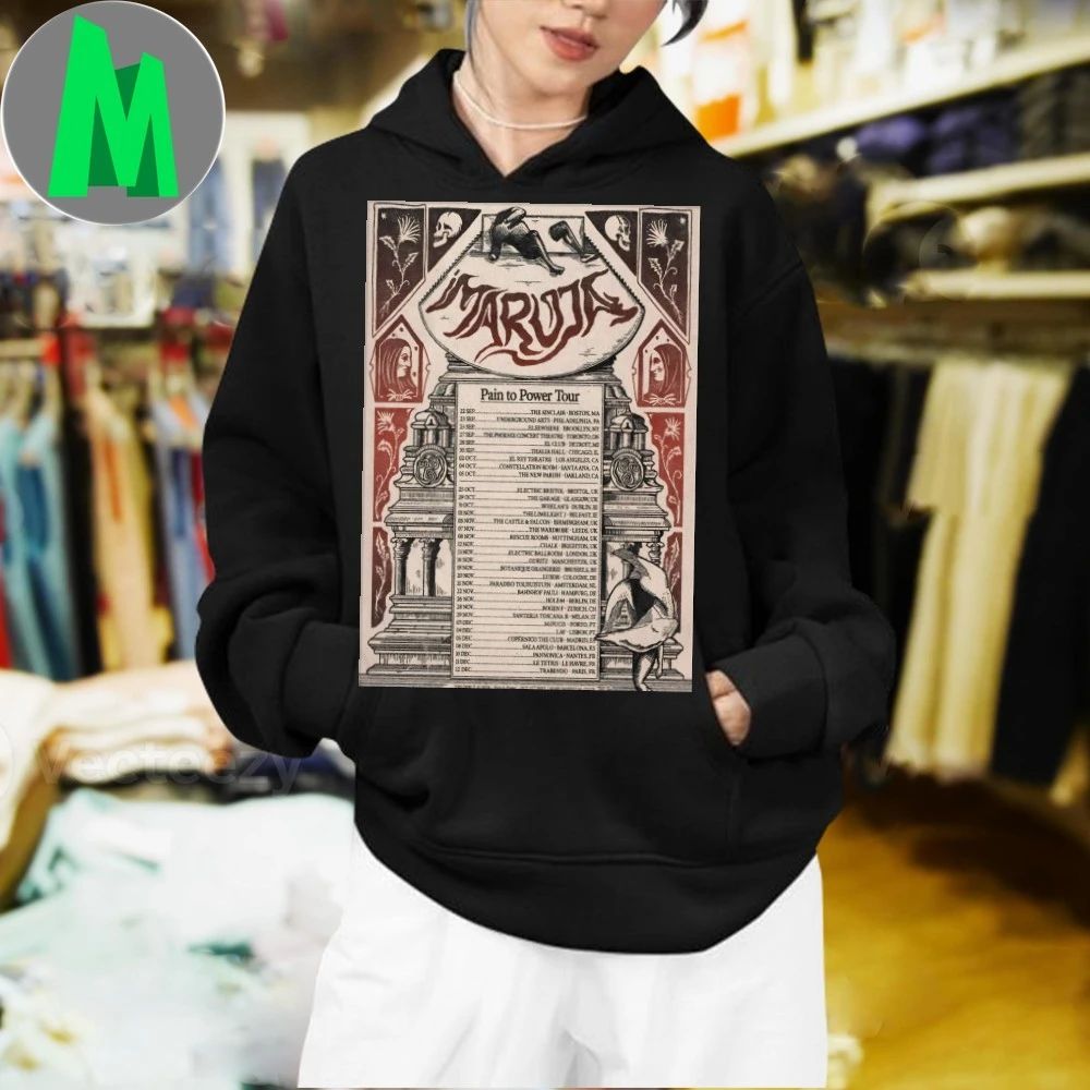 Maruja Pain To Power Tour 2025 Poster Shirt