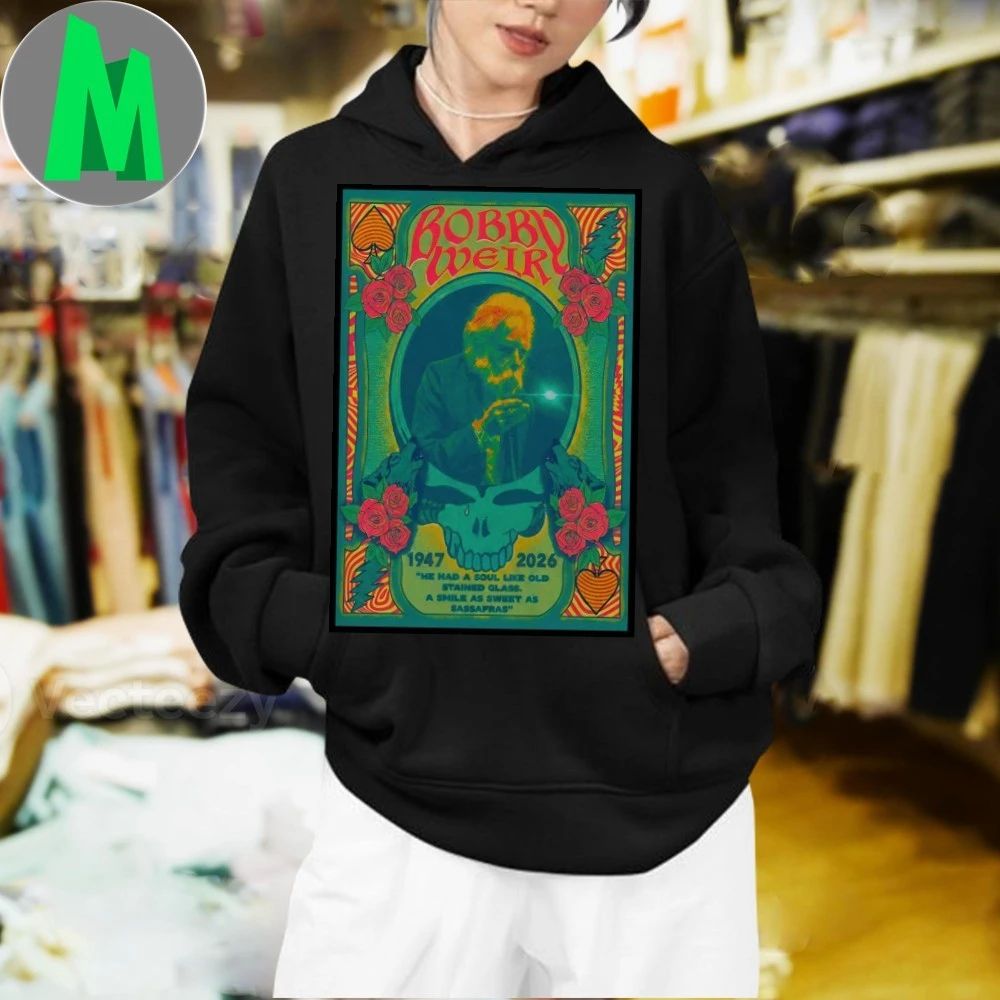 Bobby Weir 1947-2026 Poster Shirt