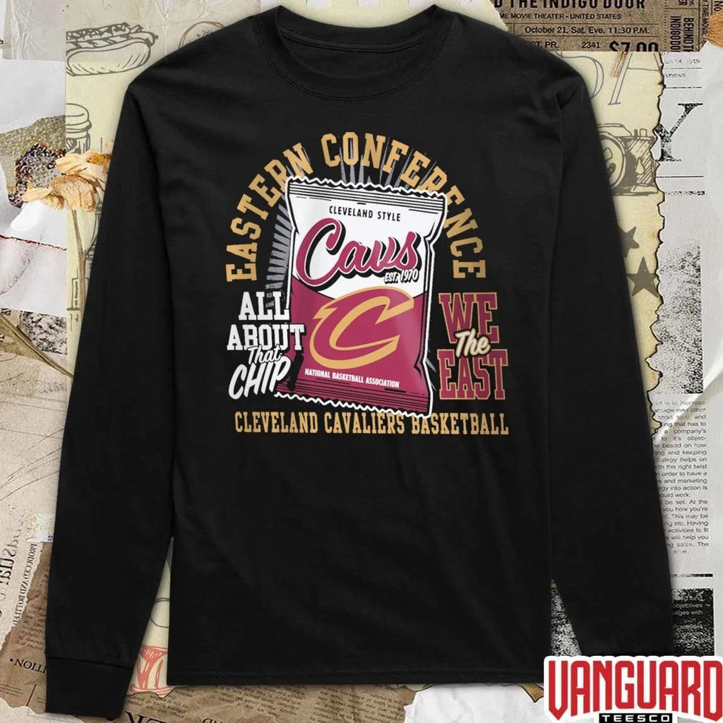 Cleveland Cavaliers Basketball NBA Eastern Conference All About the Chip We The East t-shirt