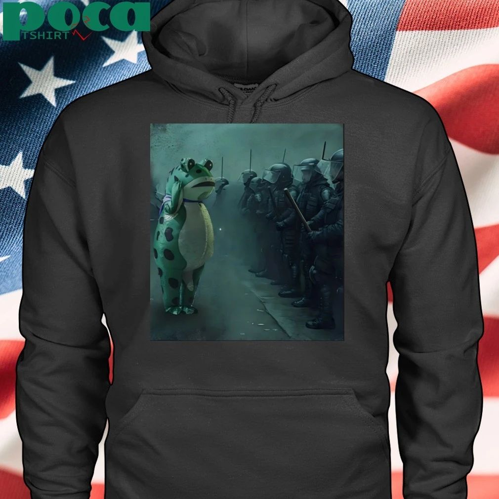 Resist Portland Frog I Stand With Frog – Anti ICE Anti Fascism T-shirt