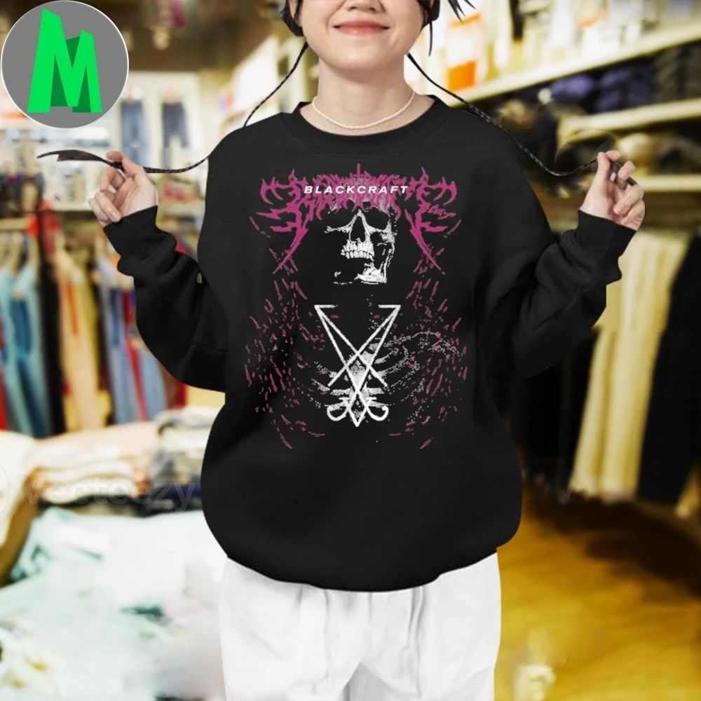 Blackcraft Clothing Lucifer Sigil Skeleton Shirt