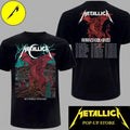 Metallica Cardiff 2026 Red Dragon Limited Edition Two Sides Tee