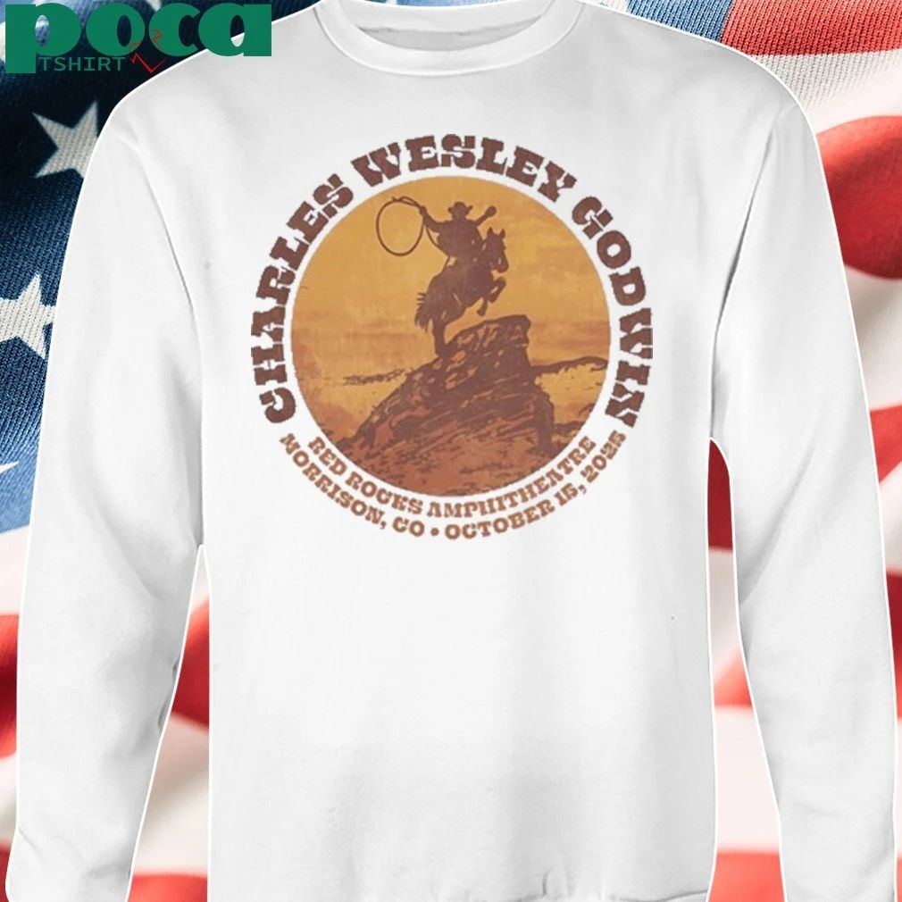 Charles Wesley Godwin Oct 15 2025 Red Rocks Show shirt