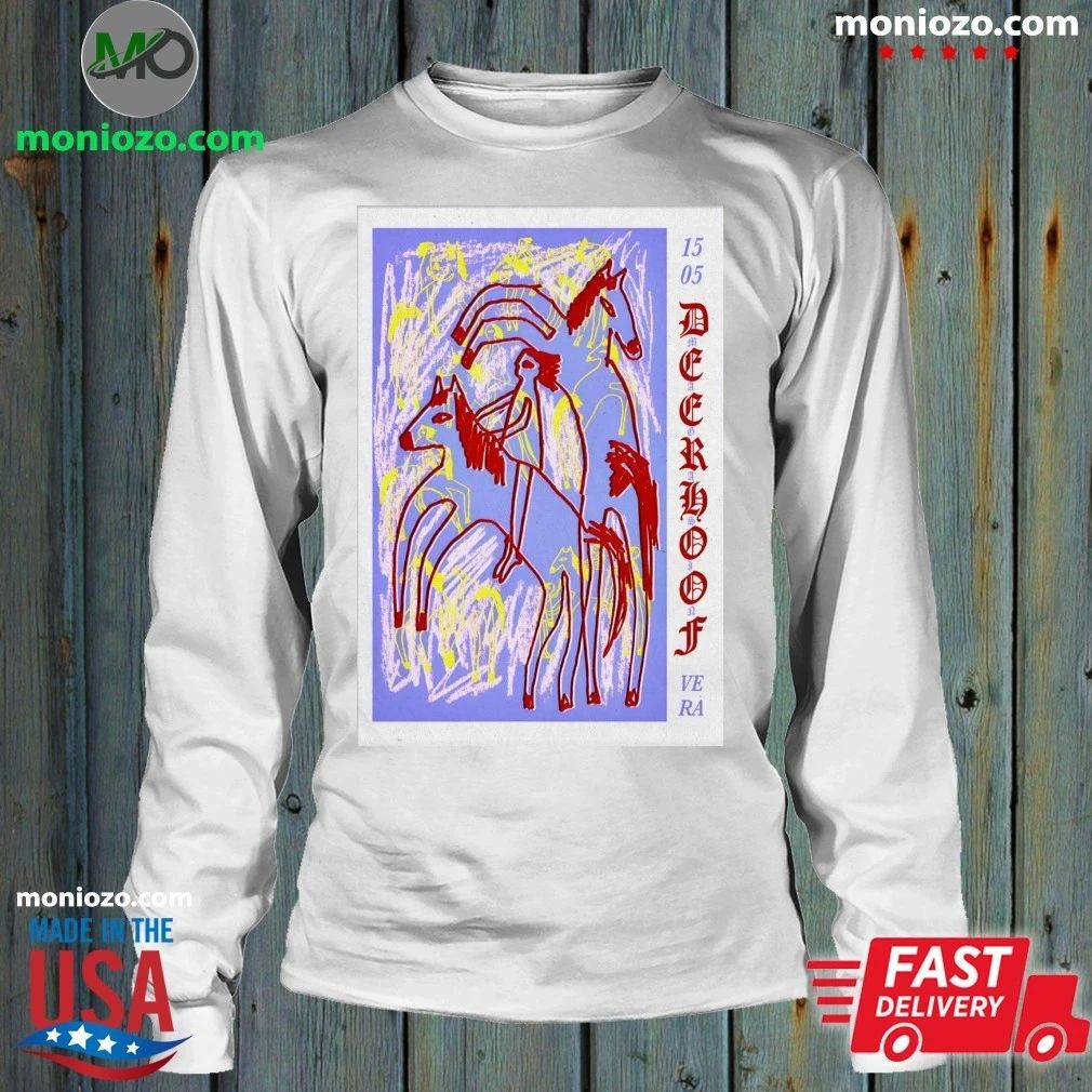 Original Deerhoof With Magasin Groningen Netherlands 5 15 2026 Poster Shirt