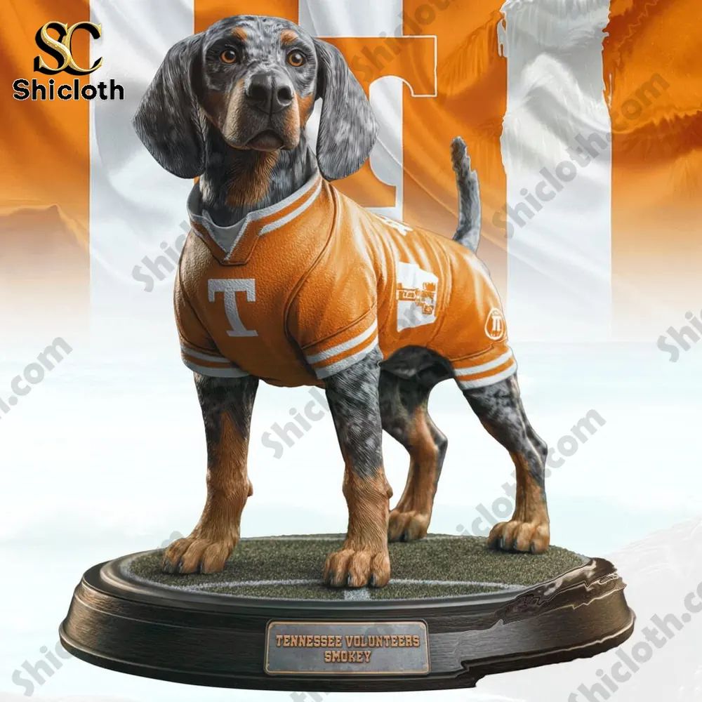 Tennessee Volunteers Smokey Mascot Figure Pop Doll