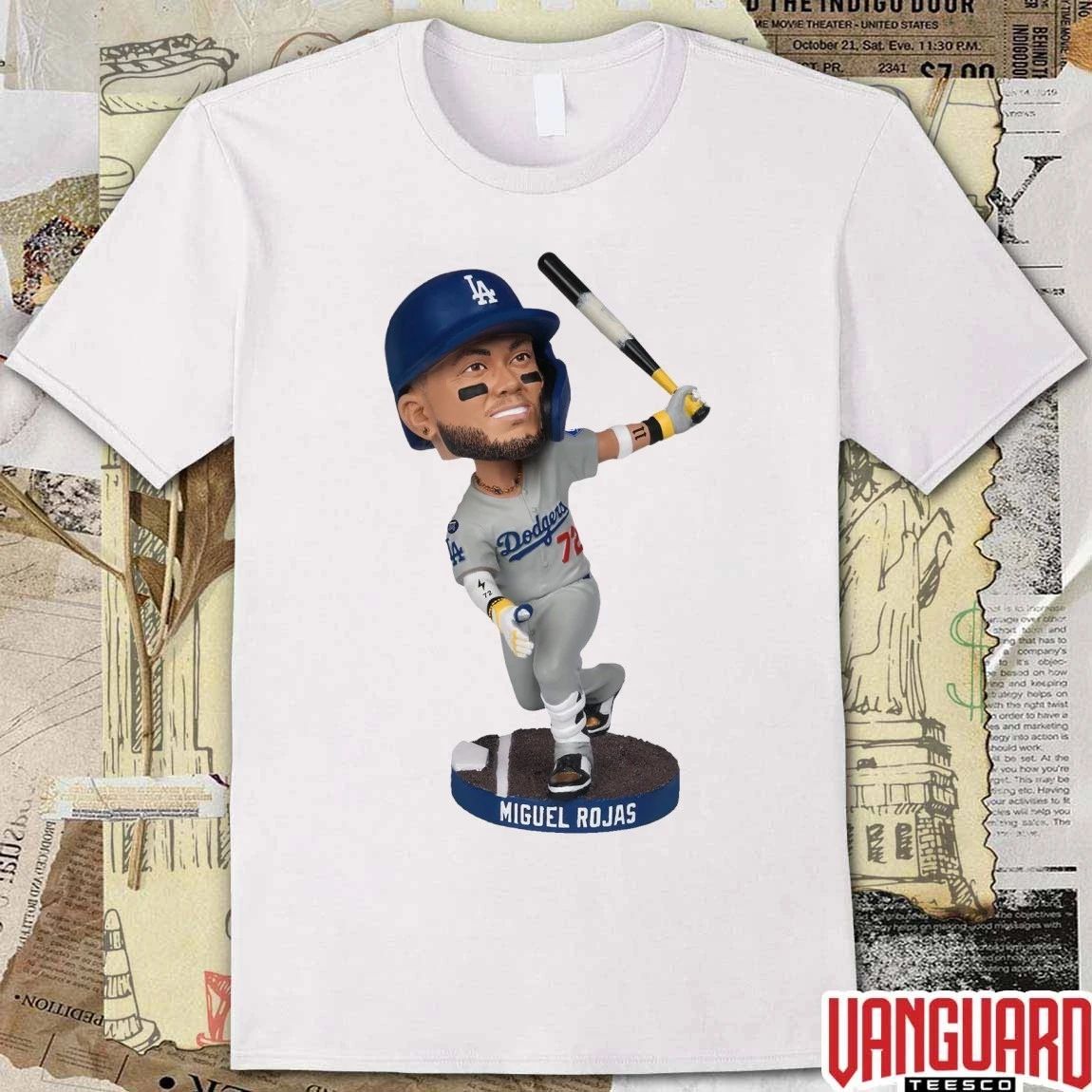 Dodgers Miguel Rojas Game 7 Home Run Bobblehead 2026 Giveaways t-shirt