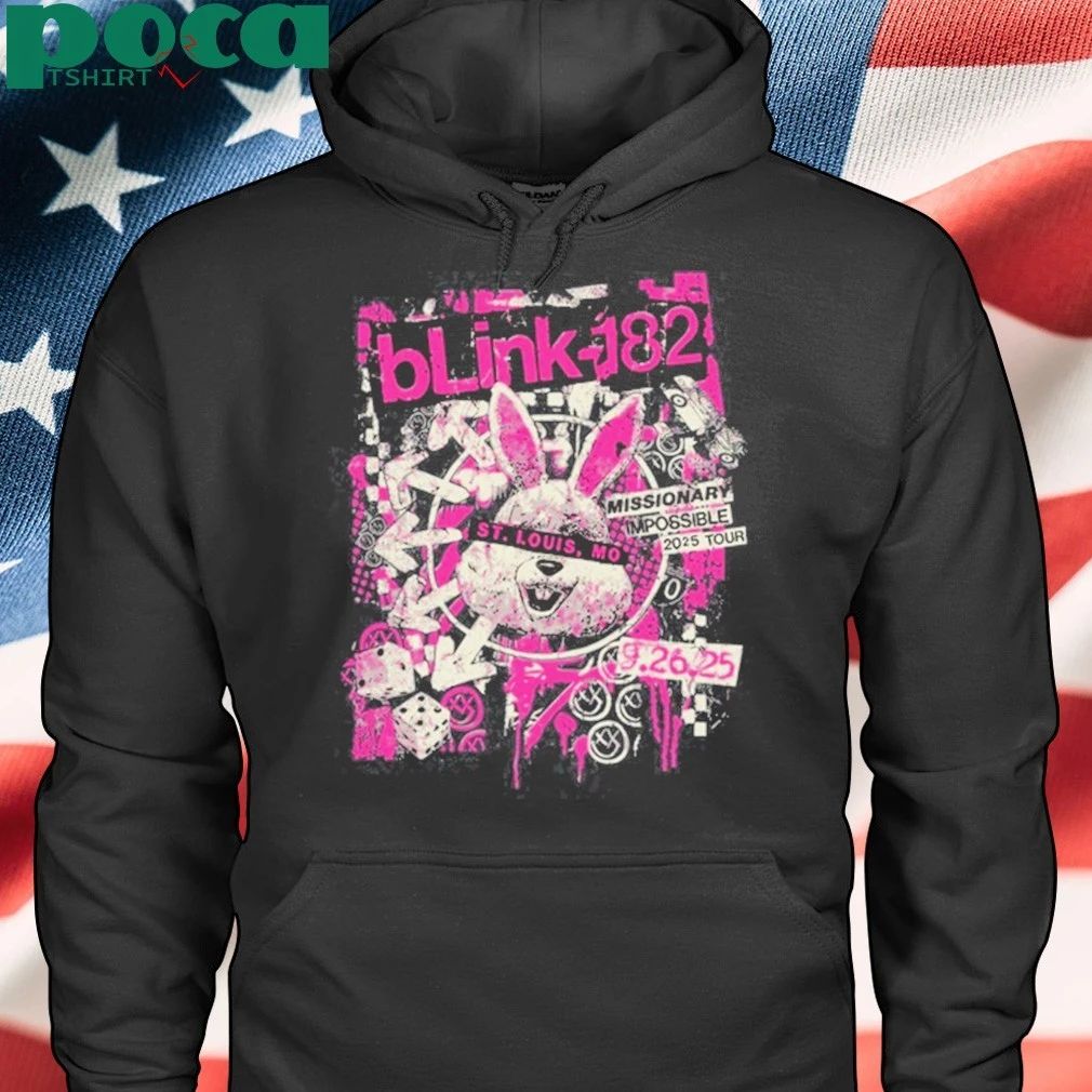 Blink 182 Sep 26 2025 St. Louis Tour shirt