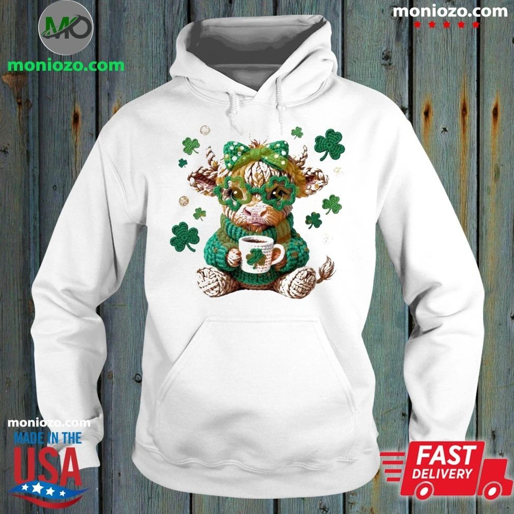 Highland Cow St Patricks Shirt