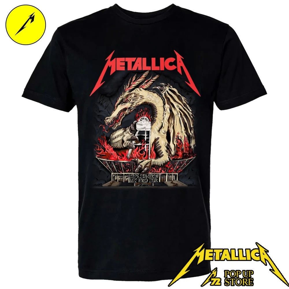 Metallica M72 Chorzow 2026 Stadion Slaski Poland May 19th Limited Pop Up Unisex Shirt