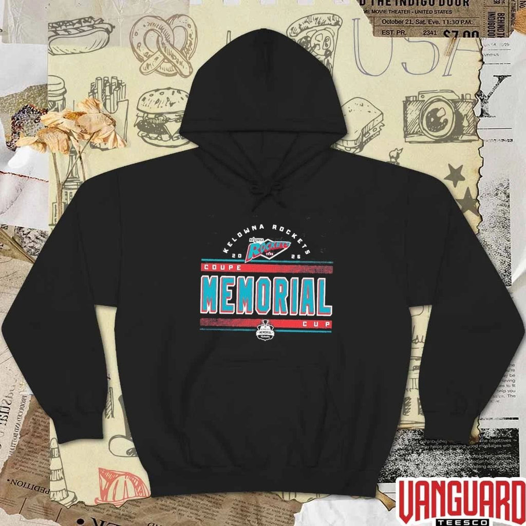 Kelowna Rockets 2026 Coupe Memorial Cup t-shirt