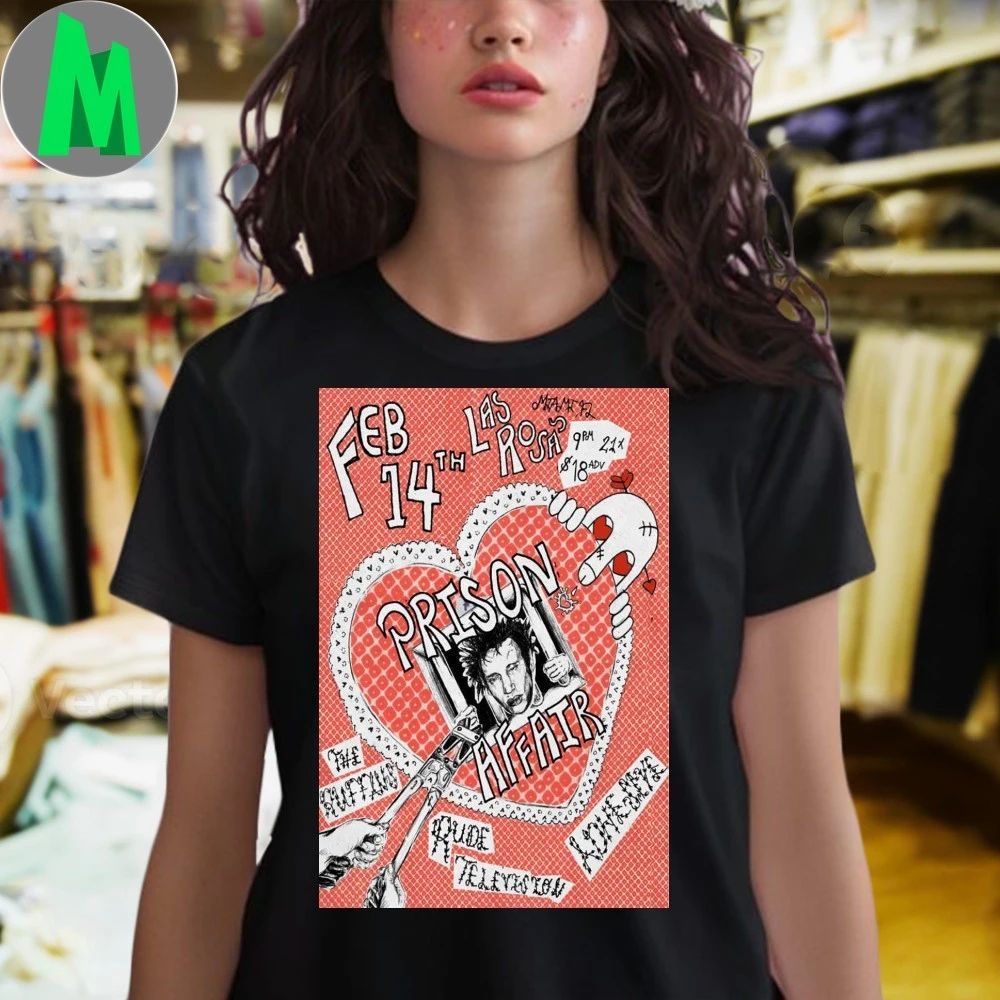 Original Prison Affair Tour Miami Fl Feb 14 2026 Poster Shirt