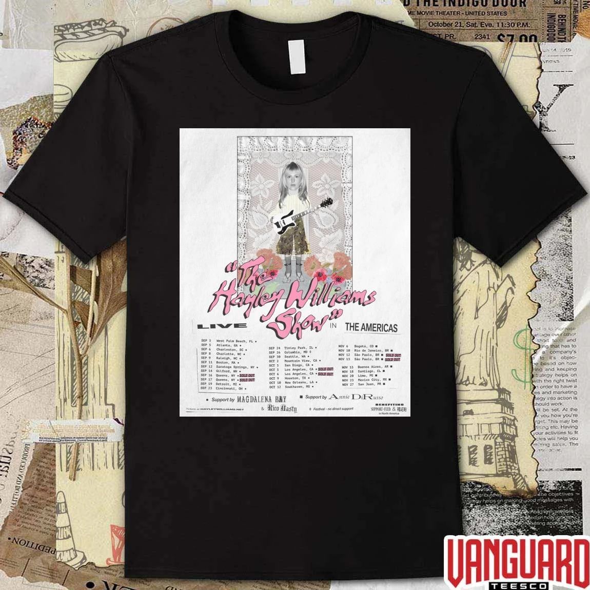The Hayley Williams Show 2026 North and Latin America Poster t-shirt