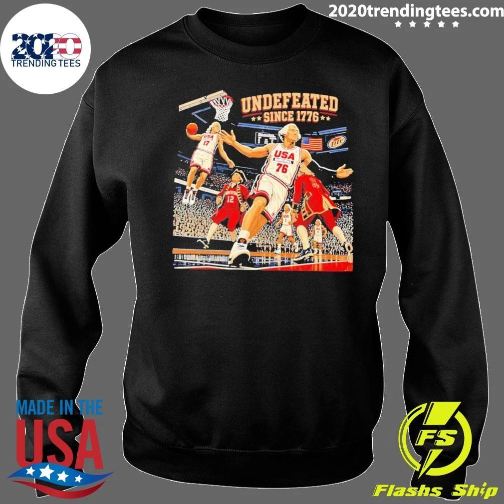 George Washington Undefeated Since 1776 Basketball Shirt