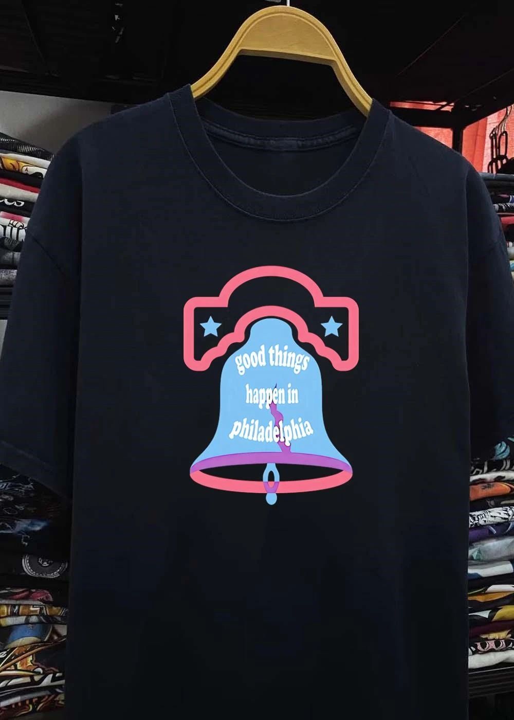 Good Things Happen in Philadelphia Bell shirt