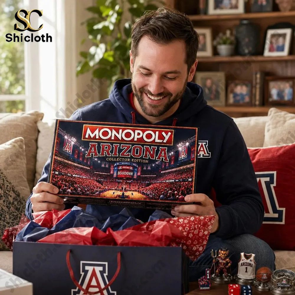Arizona Wildcats Collector Edition Monopoly Board Game