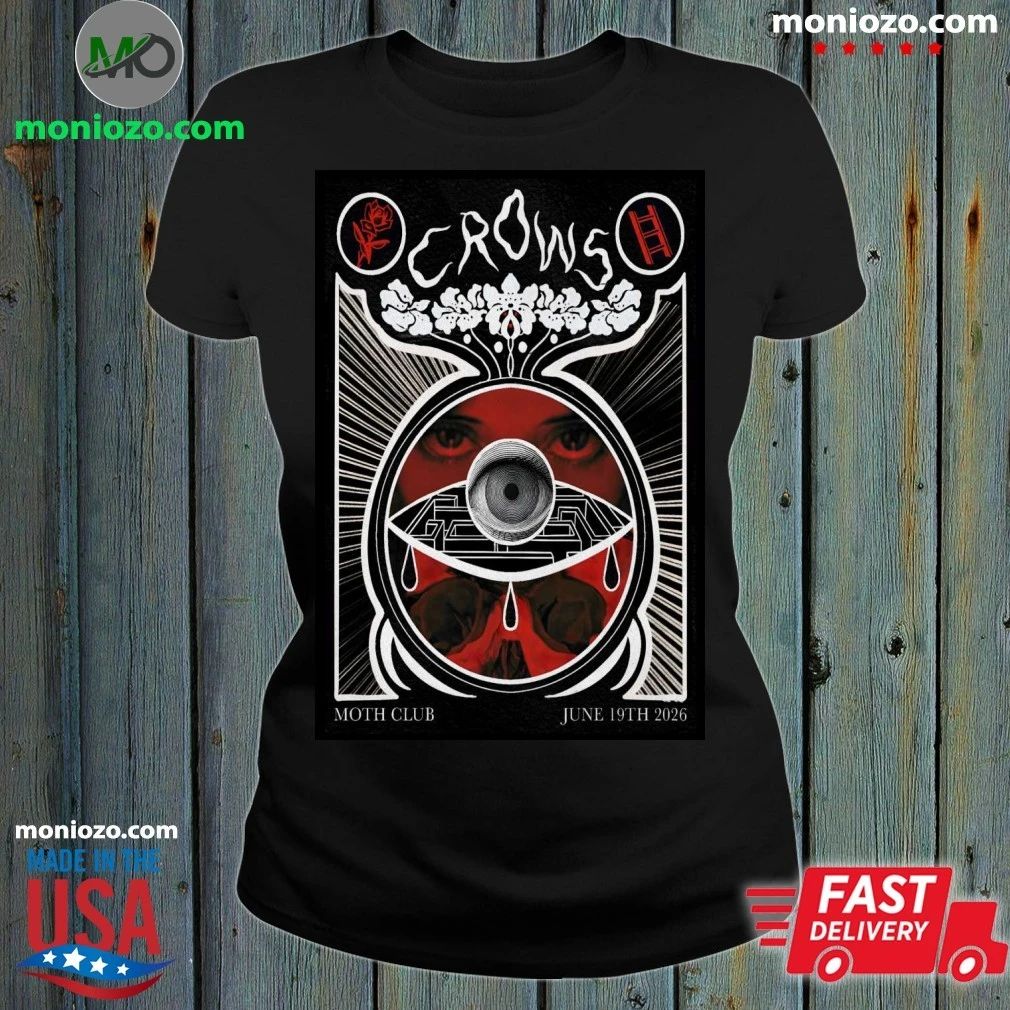 CROWS London UK On June 19 2026 Tour Poster Shirt
