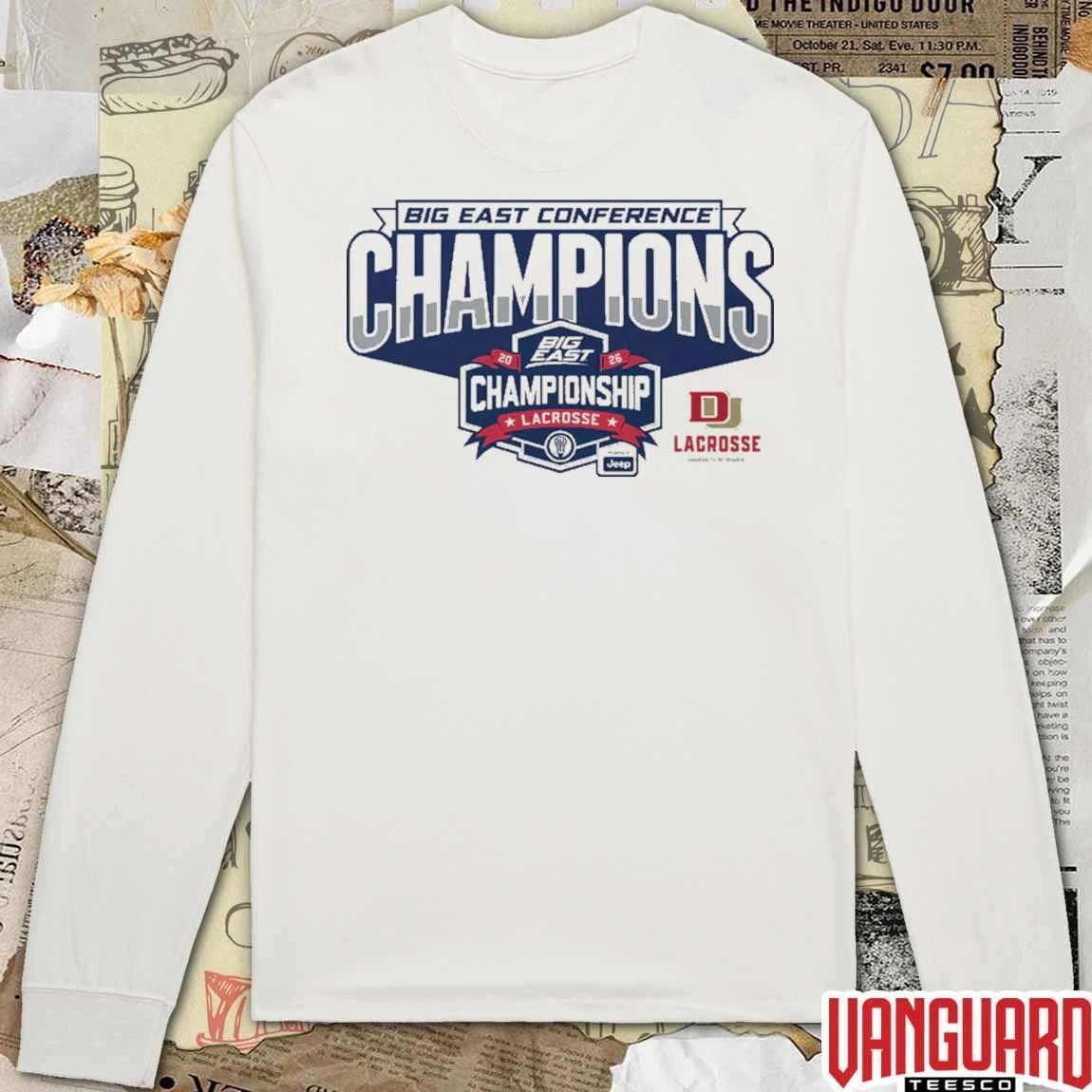 Denver Women’s Lacrosse 2026 Big East Conference Champions t-shirt