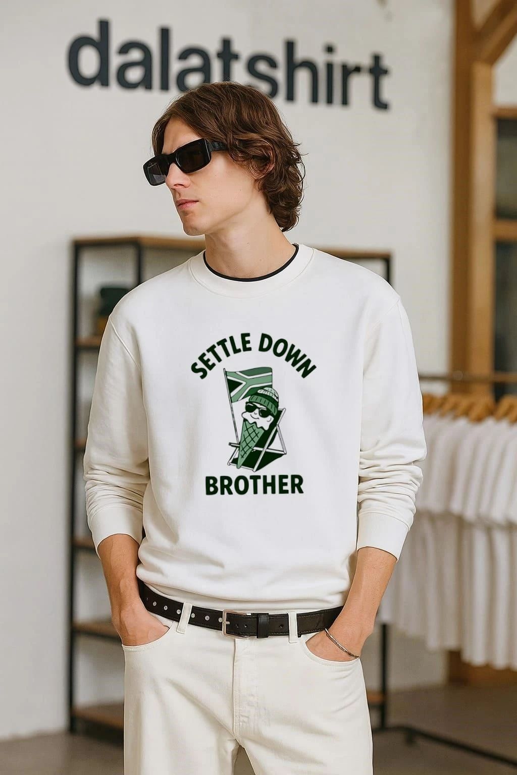 Dan Corder Ice Cream Settle Down Brother shirt