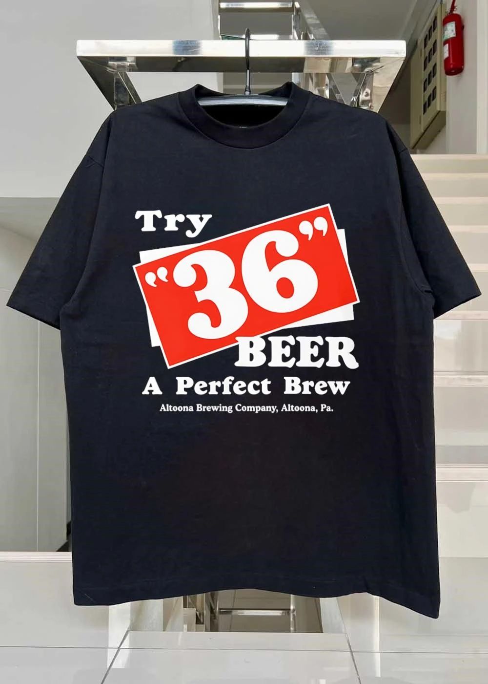 Altoona Brewing Company Try 36 Beer A Perfect Brew Vintage T-Shirt