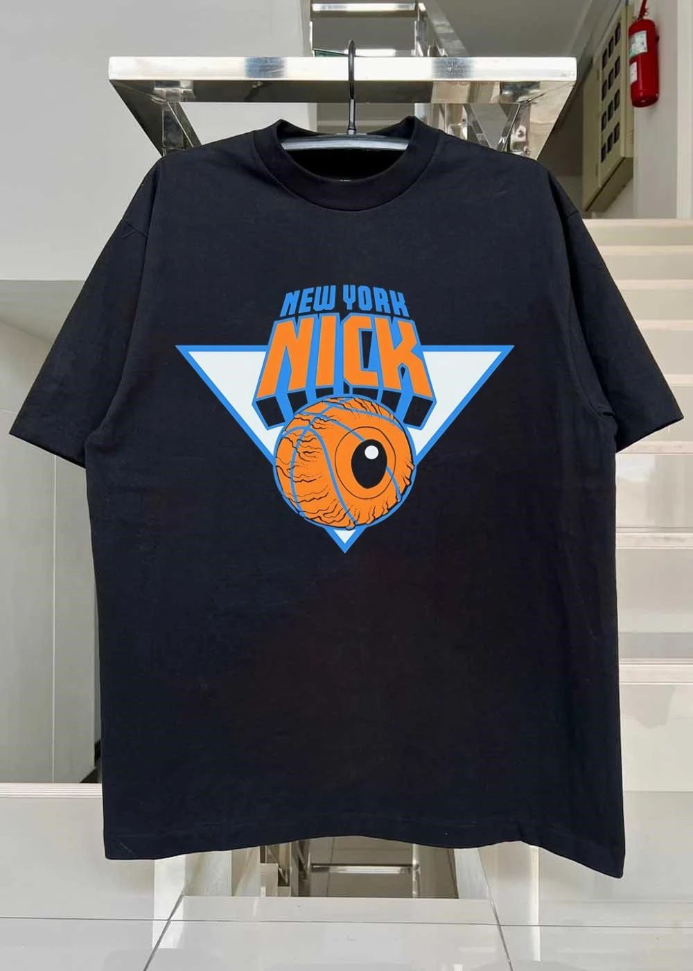New York Nick Basketball Eyeball Mascot Logo shirt